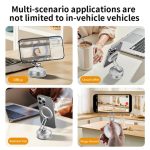 X30 Car Foldable Cell Phone Stand Suction Cup Mount Vacuum Magnetic Car Phone Holder, X30 – Bild 6