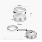 X30 Car Foldable Cell Phone Stand Suction Cup Mount Vacuum Magnetic Car Phone Holder, X30 – Bild 7