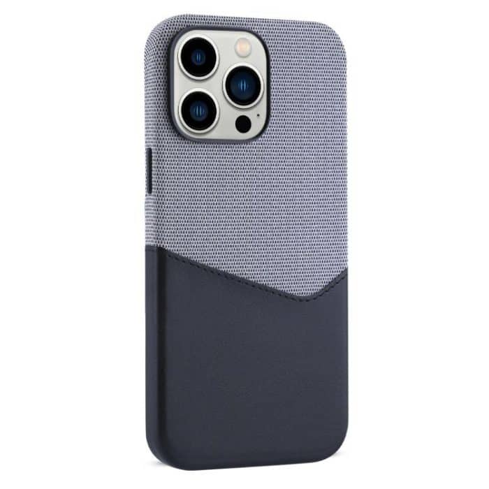 SYA002908713A.jpg Kalebol Cloth Textue Stitching Card Slot Magnetic Phone Case, For iPhone 13 Pro, For iPhone 13, For iPhone 12, For iPhone 12 Pro Max – Bild 1