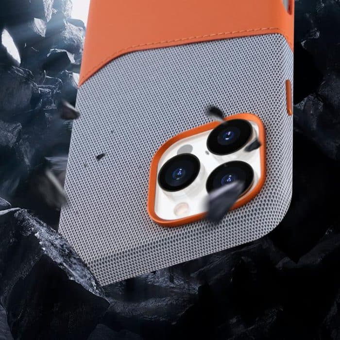 Kalebol Cloth Textue Stitching Card Slot Magnetic Phone Case, For iPhone 13 Pro, For iPhone 13, For iPhone 12, For iPhone 12 Pro Max – Bild 6