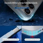 Kalebol Gold Shield PC Hybrid TPU Phone Case, For iPhone 14 Pro, For iPhone 14 Pro Max – Bild 4