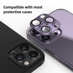 Kalebol Armor Full-Coverage Metal Lens Ring Protector Film, For iPhone 14 Pro, For iPhone 14 Pro Max – Bild 4