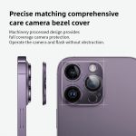 Kalebol Armor Full-Coverage Metal Lens Ring Protector Film, For iPhone 15 Pro Max, For iPhone 15 Pro – Bild 5