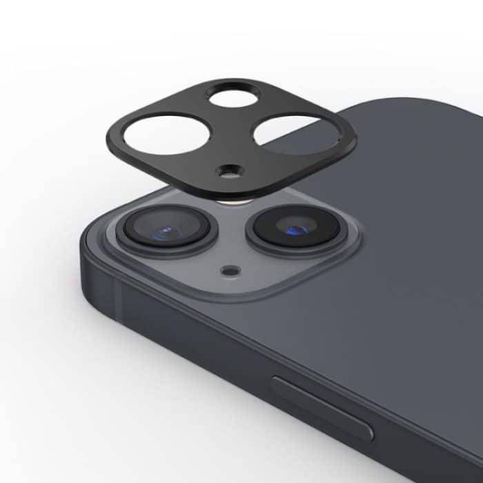 Kalebol Metal Hollow Lens Protection Ring, For iPhone 14 Plus, For iPhone 14 – Bild 1