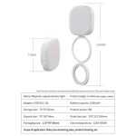 AL80 Portable 360 Degree Rotatable Magnetic Selfie Fill Light LED Fill Lamp, AL80 – Bild 13