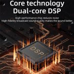 X9 48V Phantomspeisung Bluetooth Audio Mixer 4-Kanal USB Soundkarte Voice Changer – Bild 5