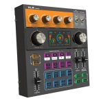 C200 For Live Streaming / Singing Sound Card Audio Mixer Bluetooth Adjustable Mixing Console, C200