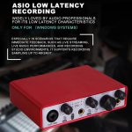 Solo3 24 Bit 2 In 2 Out Professionelles Audio-Soundkarten-Aufnahmegerät – Bild 9