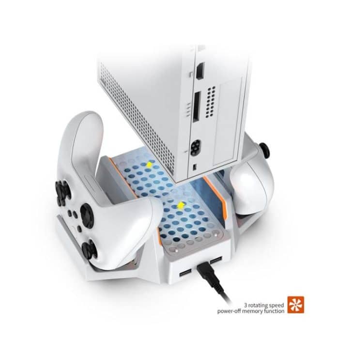 Für Xbox Series S/X DOBE TYX-0663 Vertikale Kühlung Ladestation Dual Controller Halter Basis – Bild 3