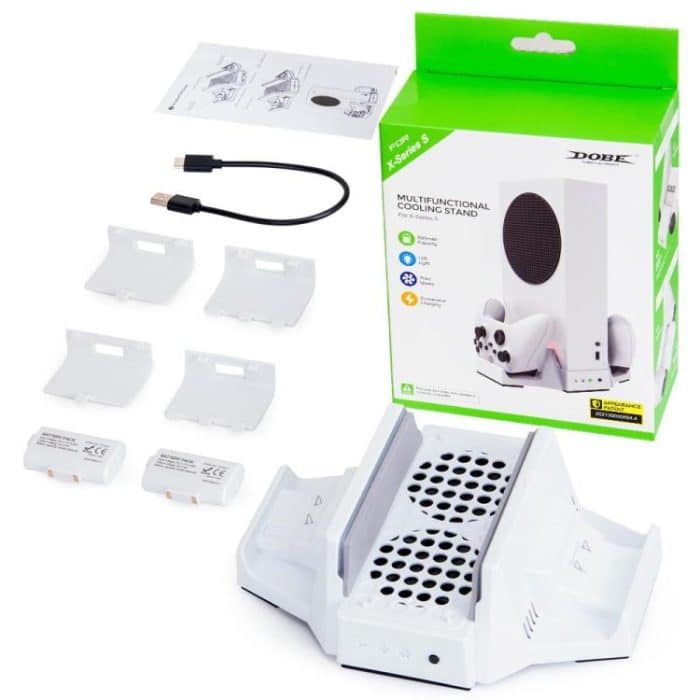 Für Xbox Series S/X DOBE TYX-0663 Vertikale Kühlung Ladestation Dual Controller Halter Basis – Bild 5