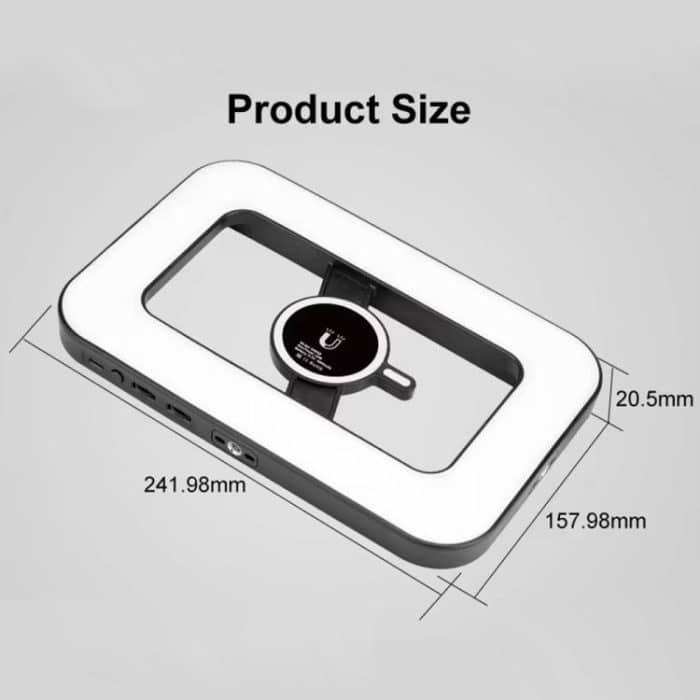 S4 RGB für Live-Streaming/Fotografie, magnetisches Telefon-Videolicht, vollfarbiges Fülllicht – Bild 6