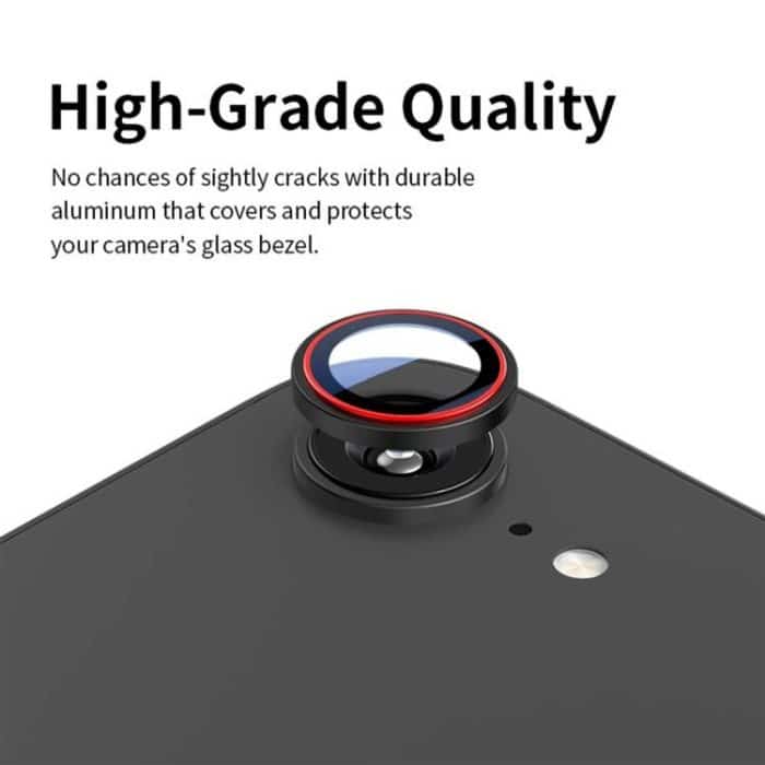 Kalebol Precise Alignment Stepped Eagle Eye Metal Lens Film, For iPhone 16e – Bild 4