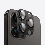 Kalebol Precise Alignment Stepped Eagle Eye Metal Lens Film, For iPhone 15 Pro Max, For iPhone 15 Pro