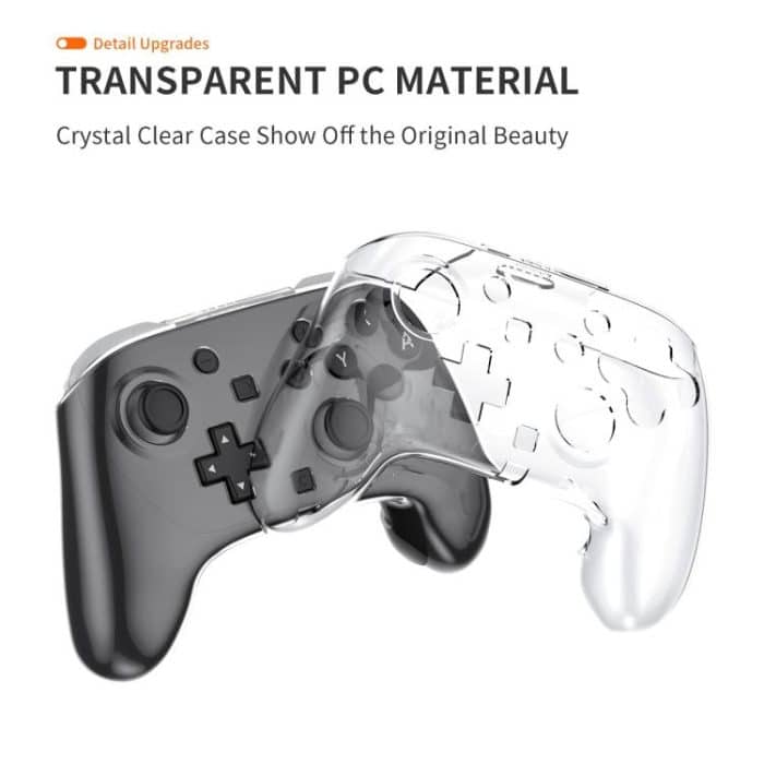 Gamepad Transparent Full Cover PC Protective Case, For Nintendo Switch 2 Pro – Bild 3
