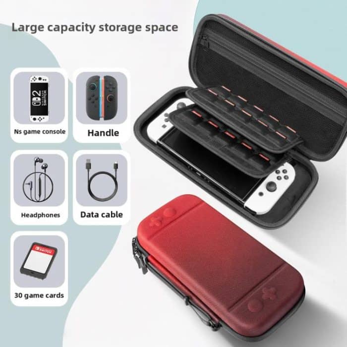 Portable Game Console Hard Case Storage Protective Bag, For Nintendo Switch 2 – Bild 3