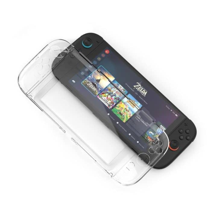 Game Console Split Full Cover Transparent PC Protective Case, For Nintendo Switch 2 – Bild 1