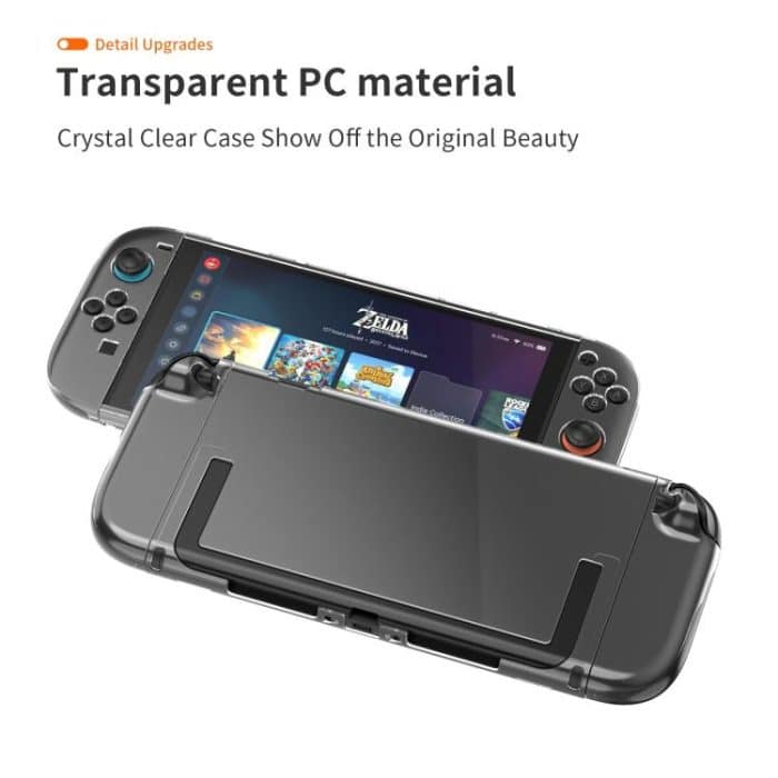 Game Console Split Full Cover Transparent PC Protective Case, For Nintendo Switch 2 – Bild 4