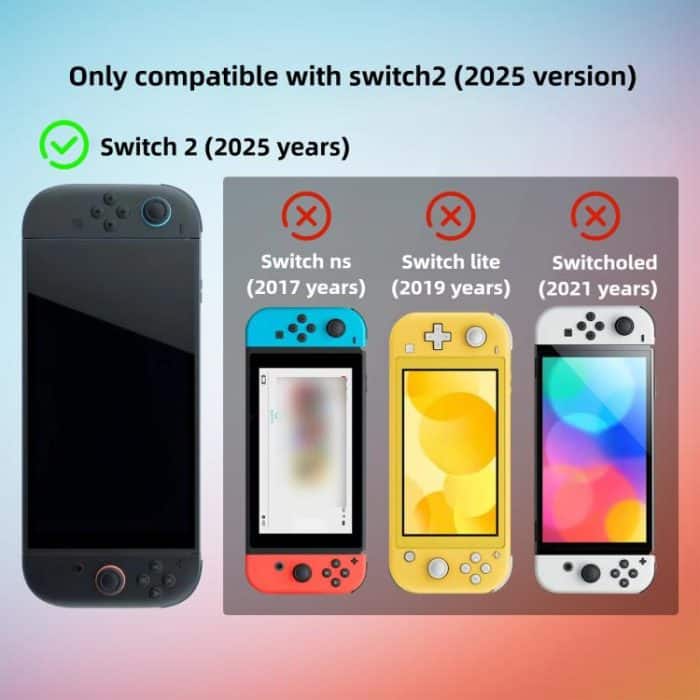 Game Consoles Transparent TPU Protective Case, For Nintendo Switch 2 – Bild 7