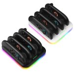 Game Handle 4 Seat Horizontal Charging Cradle With RGB Dazzling Lights, For Nintendo Switch 2 – Bild 9