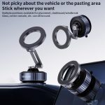 Z23 Dashboard 360 Grad Rotation Faltbare Vakuum Saug Magnetische Auto Handy Halterung – Bild 6