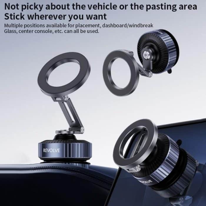 Z23 Dashboard 360 Grad Rotation Faltbare Vakuum Saug Magnetische Auto Handy Halterung – Bild 6