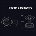 Z25 Vakuum-Saug-Magnethalterung Faltbarer Autotelefonhalter – Bild 10
