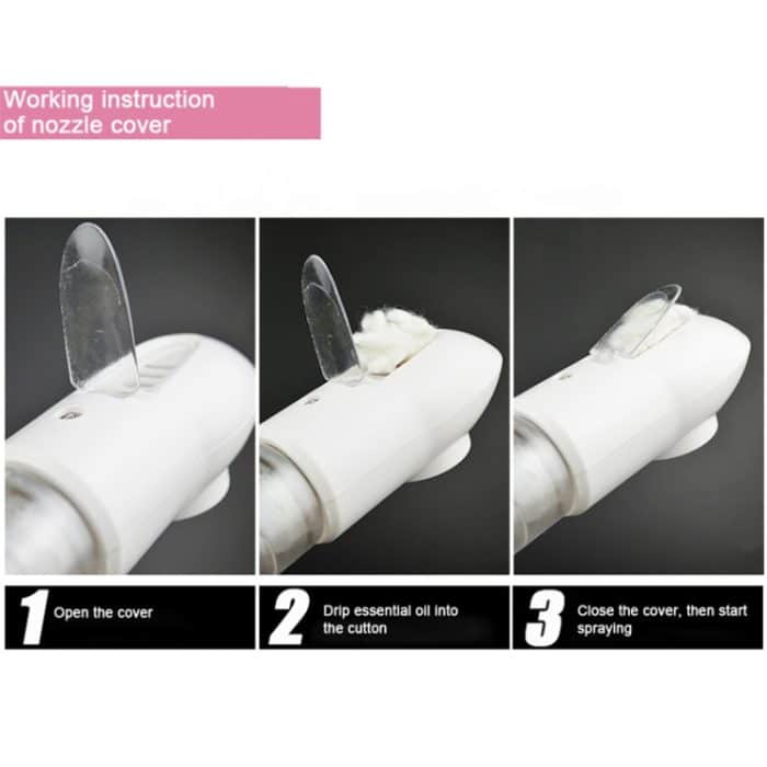 K-SKIN K33S Gesichtsdampfer Maschine Heißnebel Gesichtssprühgerät Nano-Sprühgerät SPA Dämpfende Tiefenreinigungs-Gesichtsmassage Pflegetools für zu Hause – Bild 8