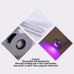 K-SKIN KD-7910 Akne-Laserstift Tragbare Faltenentfernungsmaschine Langlebiges Gerät zur Entfernung weicher Narben Blaulicht-Therapiestift – Bild 8