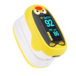 Pädiatrisches Finger-Pulsoximeter, Neugeborener Blutsauerstoff, Kinder, Kinder, wiederaufladbar, USB-Sättigung, Säuglings-Oximetro Pediatrico, yellow, Orange