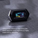 Tragbares Pulsioximetro Finger spo2 Pulsoximeter Blutsauerstoffmonitor Sättigungsmesser – Bild 5