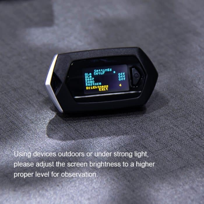 Tragbares Pulsioximetro Finger spo2 Pulsoximeter Blutsauerstoffmonitor Sättigungsmesser – Bild 5