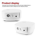 A500LWD Vernebler Häusliche Pflege Kinder Asthma Inhalator Atemschutzgerät Luftbefeuchter Wiederaufladbarer Automizer Inhalieren Ultraschallvernebler – Bild 4