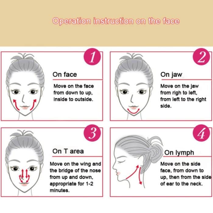K-SKIN KD8800 Gesichtsmassagegerät Adsorption von Augen-Hals-Essenz Mitesser Pore Wiederaufladbare tragbare Hautpflege 4-stufig einstellbare Gesichtspflege – Bild 11