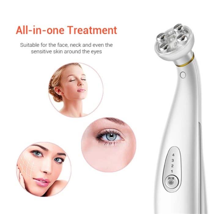 K-SKIN KD8800 Gesichtsmassagegerät Adsorption von Augen-Hals-Essenz Mitesser Pore Wiederaufladbare tragbare Hautpflege 4-stufig einstellbare Gesichtspflege – Bild 3