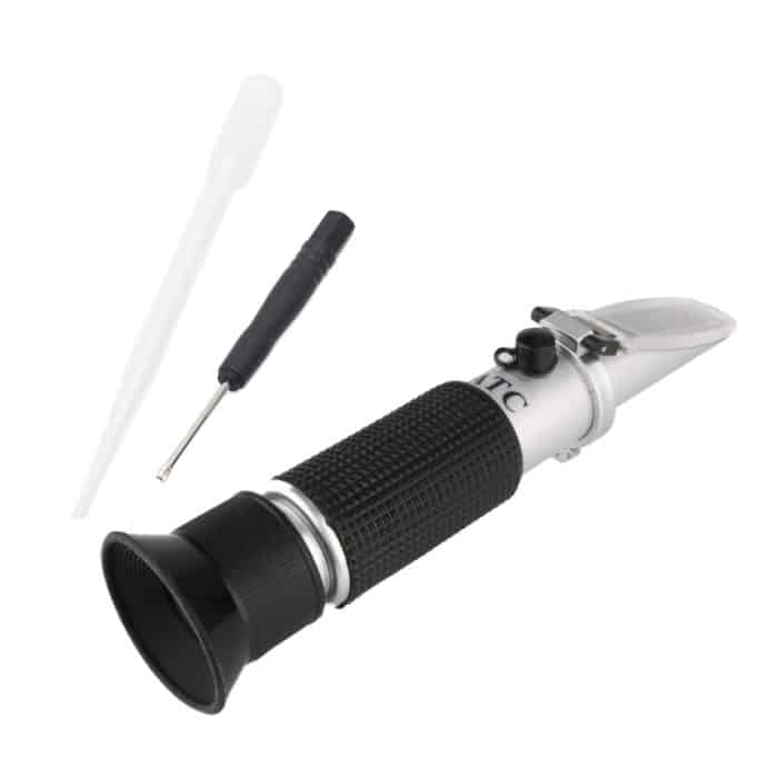 RZ136 Refraktometer Obst Weinzähler Zucker Tragbare Auto Brix 0 ~ 32% Alkohol 0 ~ 26% Fruchtsaft Wein Zuckerzähler Refraktometer – Bild 5