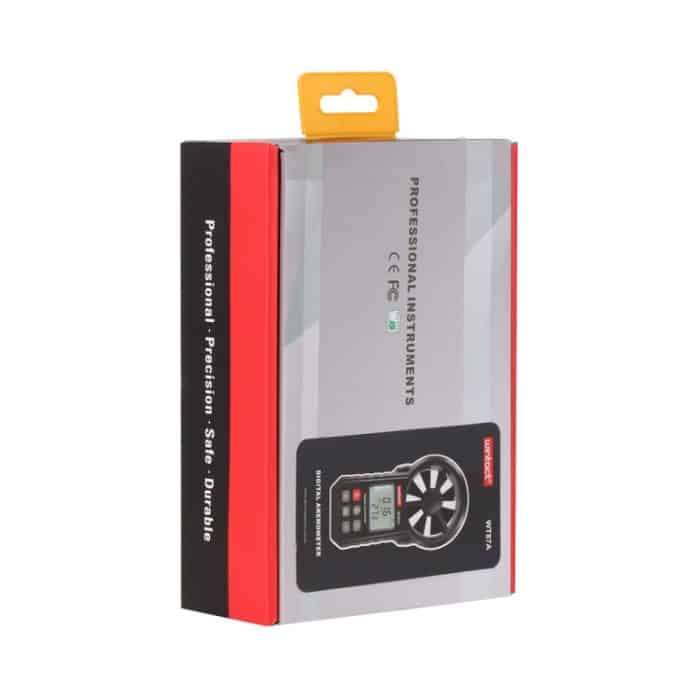 WTINTACT WT87A Tragbarer Anemometer-Thermometer Windgeschwindigkeitsmessgerät – Bild 7