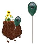 RZ100 Mini Boden pH-Feuchtigkeit Luftfeuchtigkeitsmessung pH-Meter Bodenfeuchtigkeitsmonitor Hygrometer Gartenarbeit Pflanze Landwirtschaft Feuchtigkeitstester