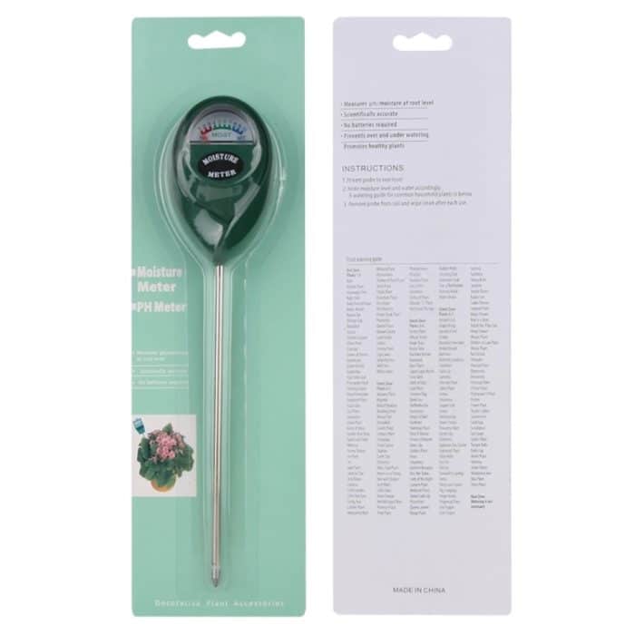 RZ100 Mini Boden pH-Feuchtigkeit Luftfeuchtigkeitsmessung pH-Meter Bodenfeuchtigkeitsmonitor Hygrometer Gartenarbeit Pflanze Landwirtschaft Feuchtigkeitstester – Bild 4