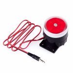 Kabelgebundener Mini-Alarm PSTN / GSM Drahtloses Hausalarm-Sicherheitssystem 120 Dezibel Horn-Alarmzubehör