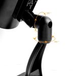 Wasserdichte Dummy-CCTV-Kamera mit blinkender LED für ein realistisches Aussehen eines Sicherheitsalarms, black, Silver – Bild 3