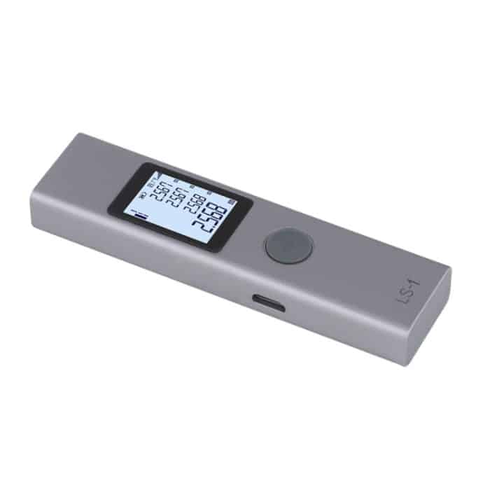 LS-1 Laser Rangfinder Entfernungsmesser 40M Handheld Mini wiederaufladbar LCD Digital Laser Entfernungsmesser 131FT Laser Range Finder – Bild 2