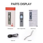 LS-1 Laser Rangfinder Entfernungsmesser 40M Handheld Mini wiederaufladbar LCD Digital Laser Entfernungsmesser 131FT Laser Range Finder – Bild 5