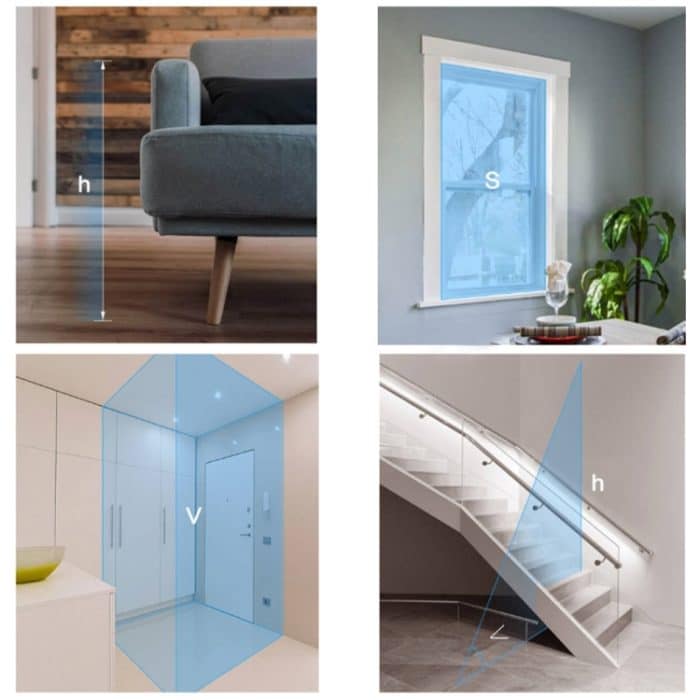 LS-P Laser Rangfinder Entfernungsmesser 40M Handheld Mini wiederaufladbar LCD Digital Laser Entfernungsmesser 131FT Laser Range Finder – Bild 9