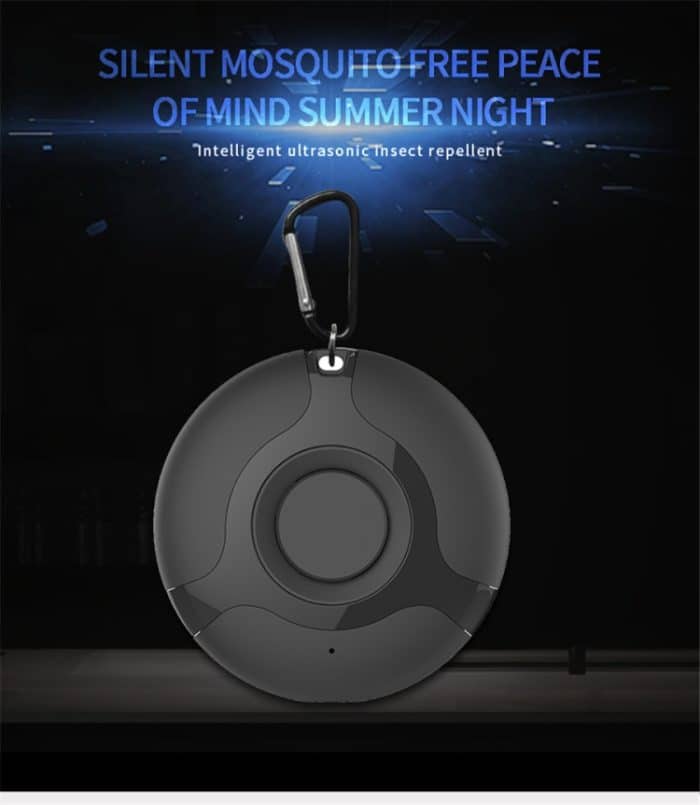 Ultraschall-Mückenschutz, Elektronik, Kakerlakenspinne, USB-Aufladung, intelligenter Mückenantrieb, Black, White – Bild 3