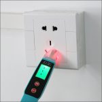 JHL-18A Digitales berührungsloses Thermometer Wechselspannungsdetektor Infrarot-Thermometer Spannungsstift Typ Handinduktions-Spannungsprüfer