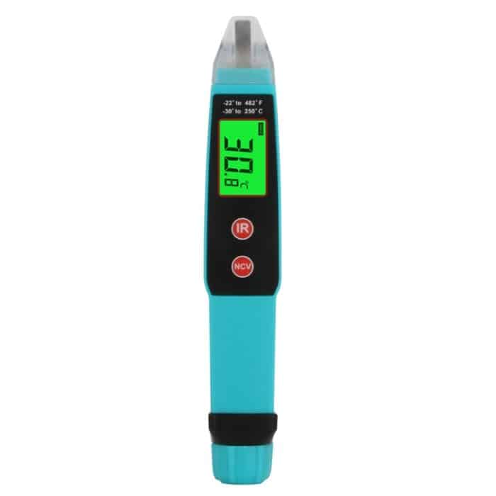JHL-18A Digitales berührungsloses Thermometer Wechselspannungsdetektor Infrarot-Thermometer Spannungsstift Typ Handinduktions-Spannungsprüfer – Bild 2