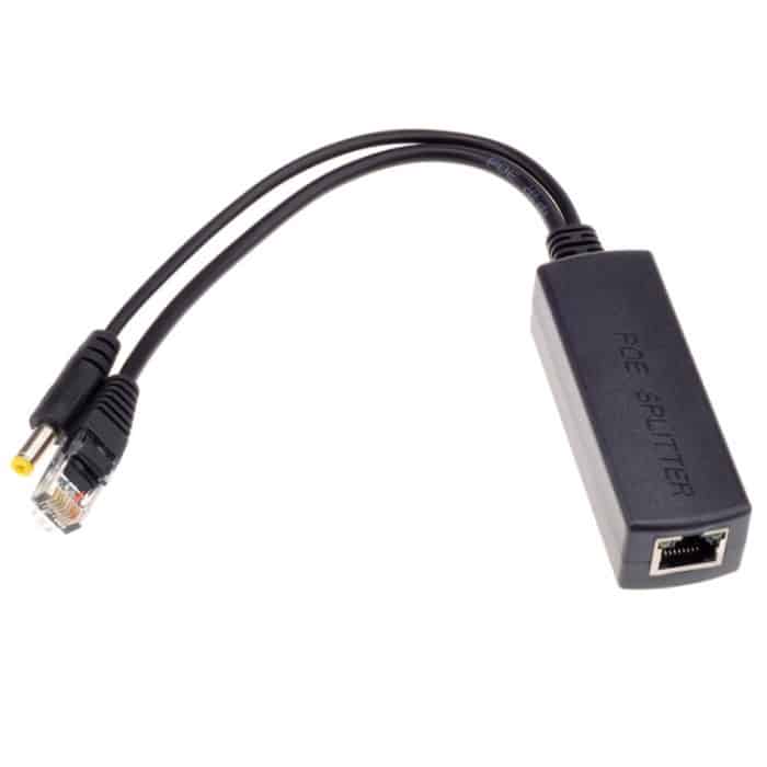 SYA004067.jpg Power Over Ethernet Splitter 48-V-Eingang und 12-V-Ausgang 48-V-PoE-Splitter-Adapter. Lassen Sie die 12-V-DC-IP-Kamera zur POE-Kamera werden – Bild 1
