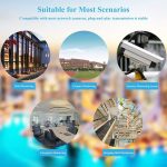 Power Over Ethernet Splitter 48-V-Eingang und 12-V-Ausgang 48-V-PoE-Splitter-Adapter. Lassen Sie die 12-V-DC-IP-Kamera zur POE-Kamera werden – Bild 6