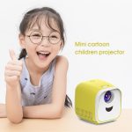 L1 Kinderprojektor Mini Mini LED Tragbarer Heimlautsprecherprojektor, US Plug, EU Plug, UK Plug – Bild 6