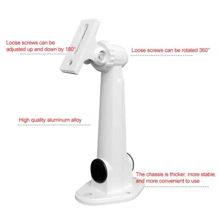 CCTV Wandhalterung Aluminium Metallic Silber Halterung Indoor Outdoor für Bullet Camera IP Camera Bracket Zubehör – Bild 6